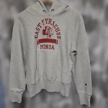 Champion East Syracuse Minoa 후드티 S 그레이
