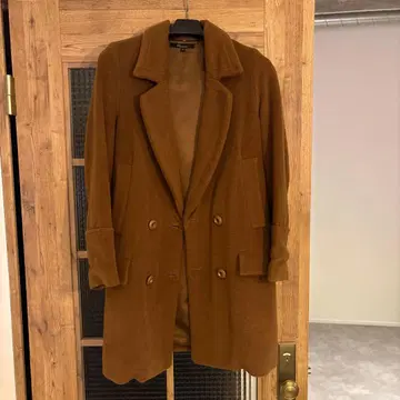 Flammeum 브라운 롱 코트 38