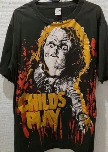 CHILD'S PLAY 티셔츠 XL 사이즈 처키