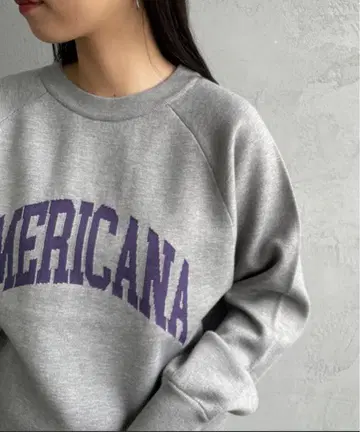 JEANS FACTORY 별주 AMERICANA 칼리지 디자인 니트