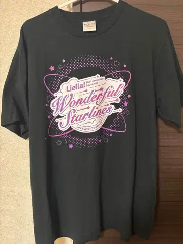 [ L 사이즈 ] 러브 라이브! 슈퍼스타 Liella! 라이브 T셔츠