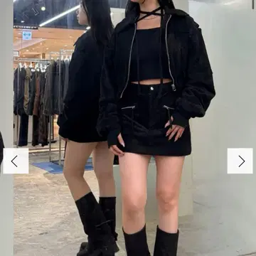 EMODA 페이크 스웨이드 블루종 다크 브라운