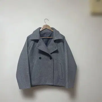 시마무라 울 혼방 피코트