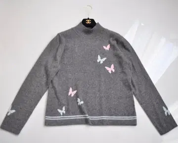 알레그레차 캐시미어 100% 니트 스웨터 나비