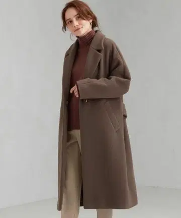 FABRICA TESSUTI x 유나이티드 애로우즈 코트 브라운