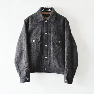 저널 스탠다드 트라이섹트 해리스 트위드 트위드 자켓 M