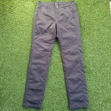 데상트 골프 충전솜 팬츠 올 패턴 골프웨어 블랙 그레이 사이즈 M