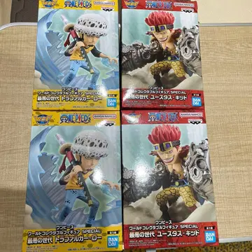 원피스 월드 컬렉터블 피규어 4체 세트