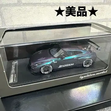 이그니션 모델 1/43 판뎀 S30 Z 퍼플/그린 한정판