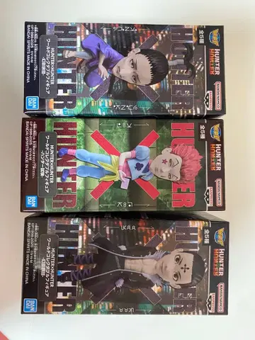 HUNTER x HUNTER 피규어 세트