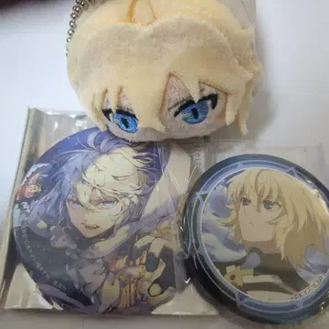 미카엘라 네클 봉제 인형과 배지 세트