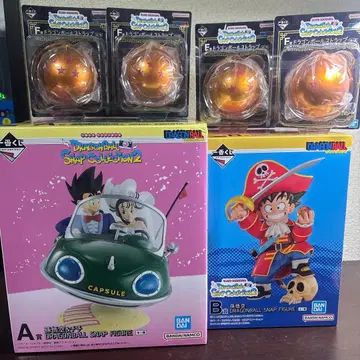 드래곤볼 제일복권 스냅 컬렉션 2 A상 B상 F상 (4개)