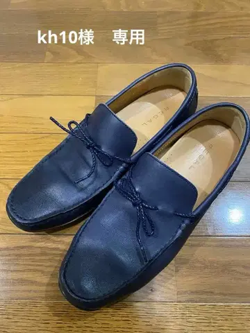 REGAL 네이비 가죽 로퍼