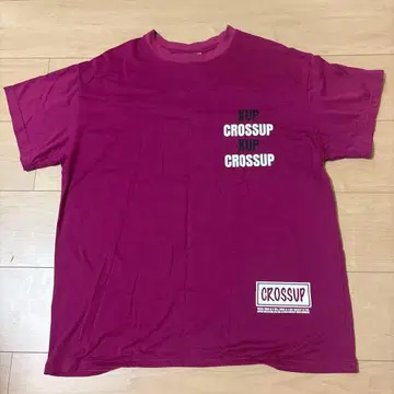 크로스업 반팔 T셔츠 M사이즈