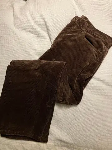 스티븐 앨런 코듀로이 팬츠 M 브라운