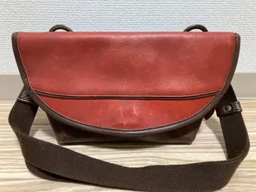 토요오카 가방 소가죽 숄더 탄탄하게 튼튼하게 일본제