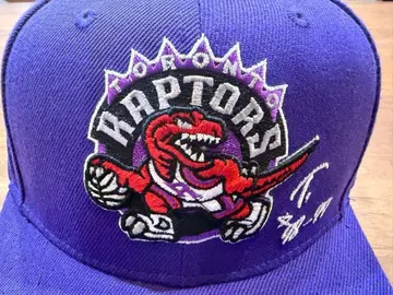 NBA 토론토 랩터스 야구 모자 보라색
