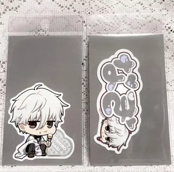 블루 록 바롭바롭 카페 한정판 스티커 나기 세이시로