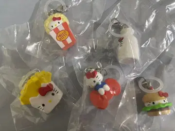 헬로키티 아메리칸 디자인 메지루시 액세서리 가챠 전 5세트