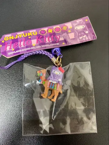2003년 헬로키티 매듭 장식 치바 한정판 오니주쿠 달의 사막 낙타 레어