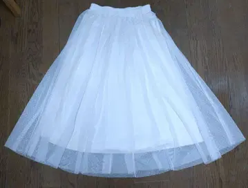 핑크 플레어 스커트 롱 스커트 XS