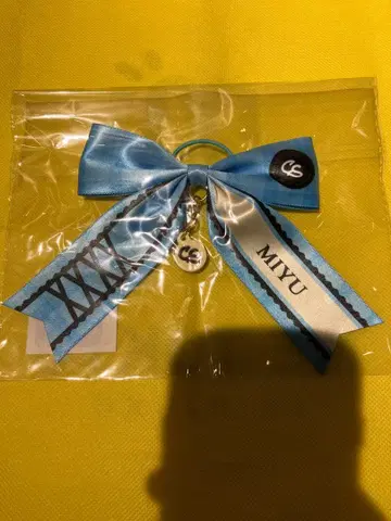 cutie street 큐스토 응원봉 리본 스카이블루 우메다 미유