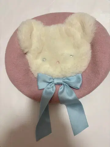 Angelic Pretty 곰돌이 베레모 핑크