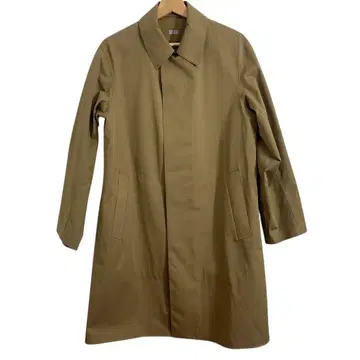 유니클로 스텐 칼라 코트 S 사이즈 베이지 카멜