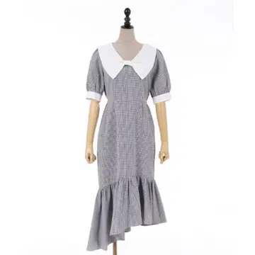 리본 컬러 머메이드 op/axes femme