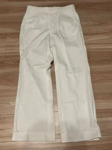 WAHLER 8355 화이트 슬랙스