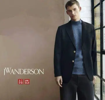 UNIQLO JWANDERSON 콜라보 자켓 네이비 블레이저 전체 안감