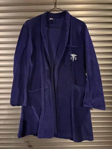 50s US NAVY 밀리터리 가운 메디컬 코트 빈티지