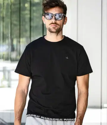 [ 1PIU1UGUALE3 RELAX ] 헤로고 반팔 T셔츠