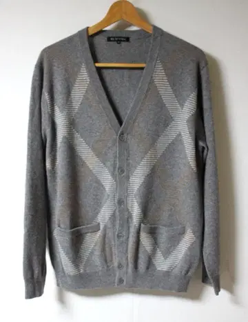 H L 아쉬엘 앙리샤퓌 100% 캐시미어 가디건 M