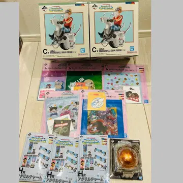 드래곤볼 제일복권 C상 무천도사 피규어 2개 세트