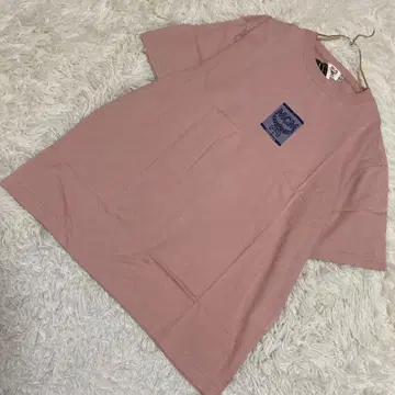 [ 새상품급 ] MCM 프린트T셔츠 핑크 LL 원포인트 캐주얼