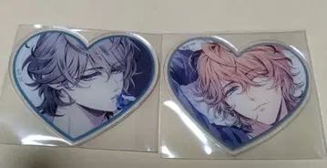 피오피 피오피오레의 만종 하트형 아크릴 카드 니콜라 with U