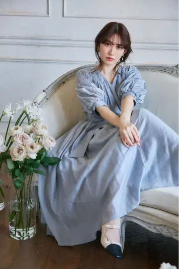 herlipto Airy Volume Sleeve Dress