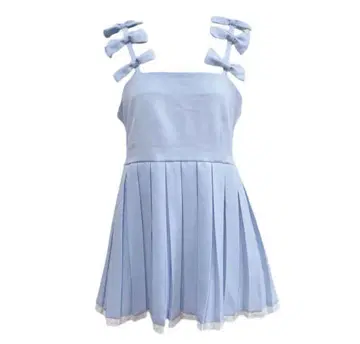 [택 포함 새상품] lillilly pain 리보리츠 튜닉 BLUE