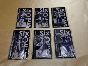 SixTONES 아크릴 스탠드 6체 세트