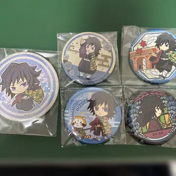 귀멸의 칼날 토미오카 기유 캔뱃지