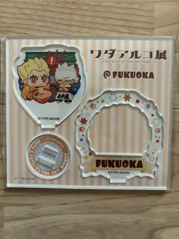 와다 아루코전 지역 한정 SD 아크릴 마스코트 후쿠오카 회장