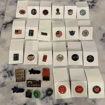 T.M.Revolution 핀 배지 세트 25개 이상