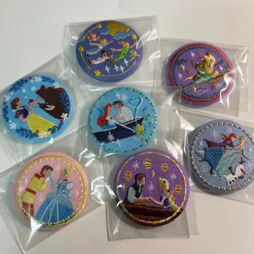 디즈니 자수 캔뱃지