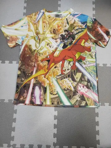 포켓몬 풀 그래픽 셔츠 XL 사이즈