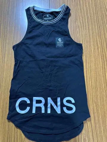 CRONOS CRNS 탱크탑 S 사이즈 블랙