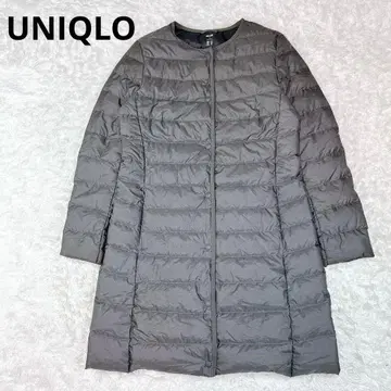 새상품급 유니클로 울트라 라이트 다운 컴팩트 코트 그레이 M