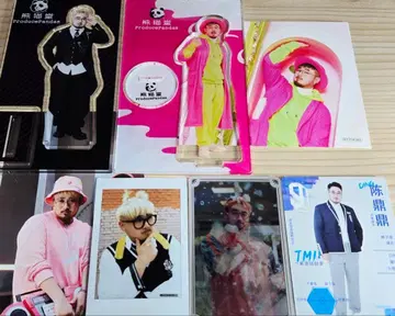 ProducePandas  DING 아크릴 스탠드 카드 세트