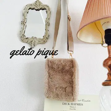 [ 새상품 ] 젤라또피케 에코 퍼 미니백 젤라피케 베이지