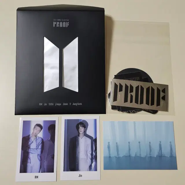 방탄 BTS proof 프루프 전시회 럭드 스티커 세트